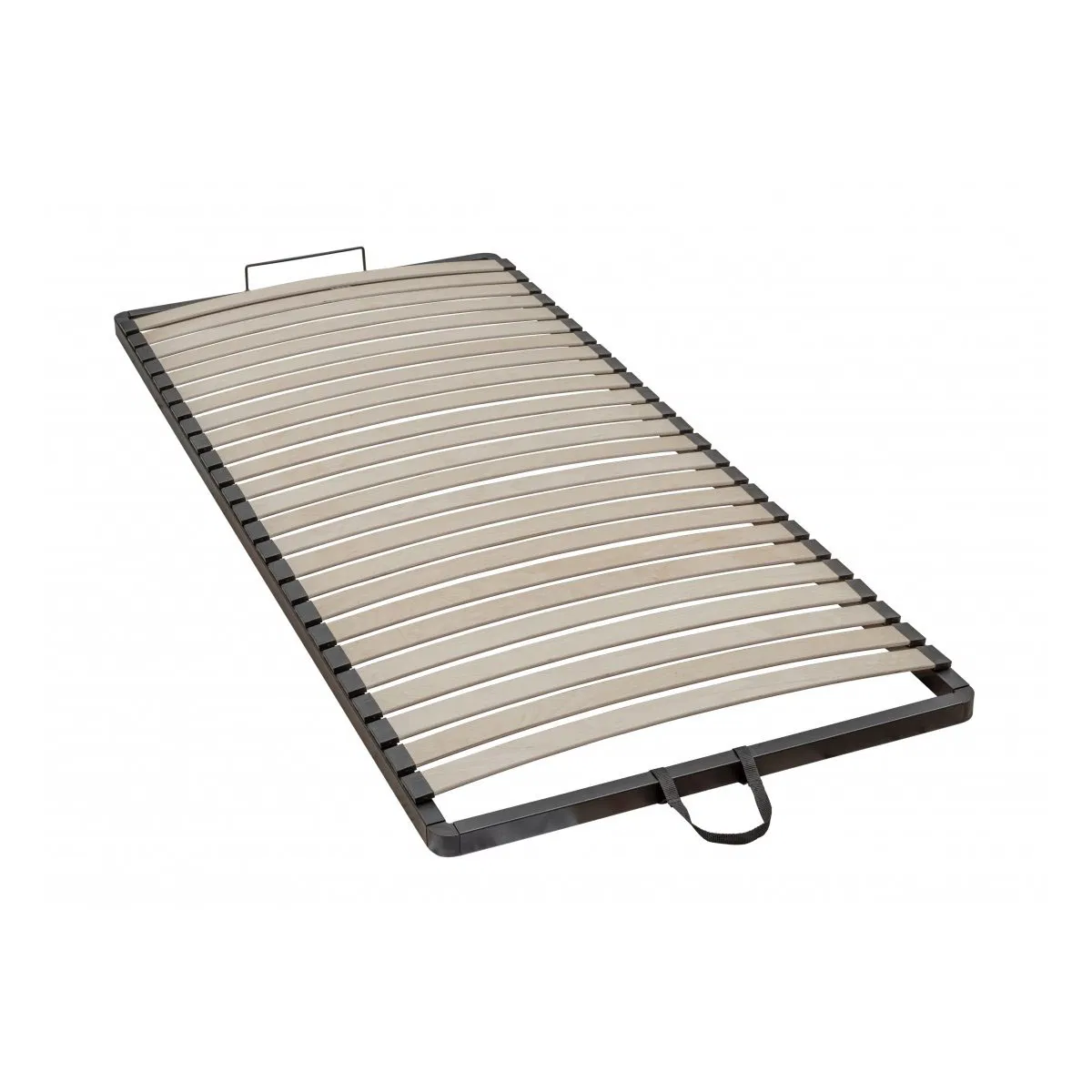 Cama de solteiro estofada moderna com caixa de armazenamento, estrutura de cama de metal para levantamento, cama de armazenamento com design que economiza espaço, Itália para quartos de luxo em casa