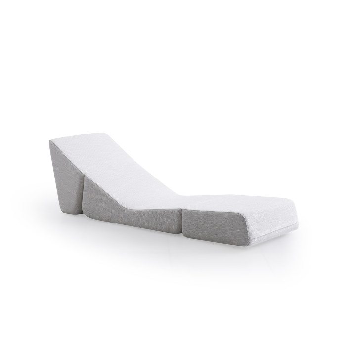 Sofá de tecido dobrável cama dia sofá cama simples