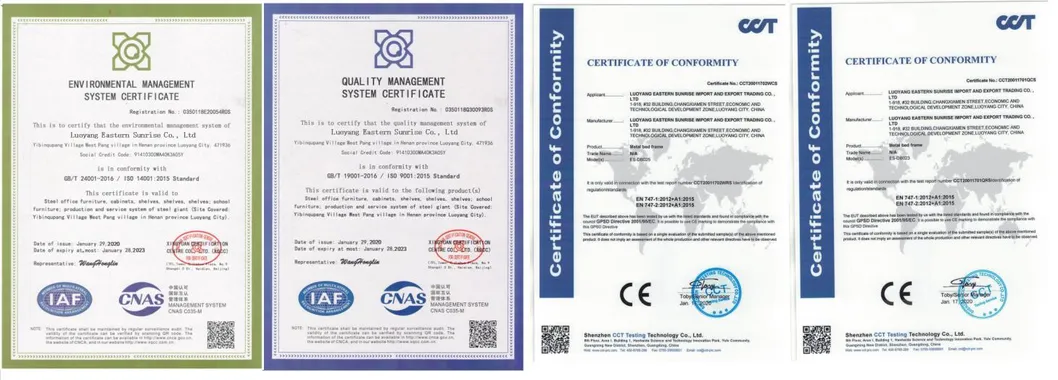 Certificados de Qualidade