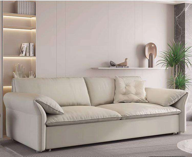 Sofá-cama moderno para sala de estar em promoção com função de armazenamento, sofá-cama dobrável
