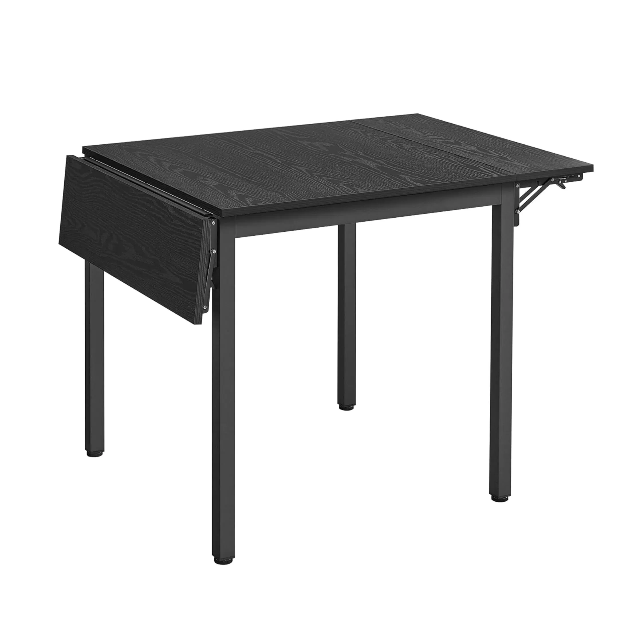 Mesa de Jantar Dobrável Moderna com Folha Extensível, Mesa de Bar para Espaços Pequenos