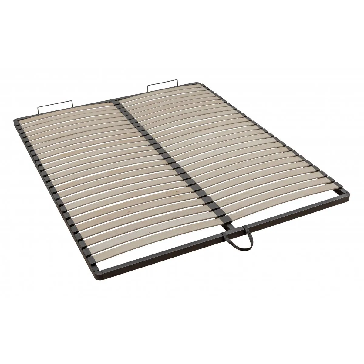 Cama de armazenamento de luxo italiana tamanho queen king com estofamento macio, cama de armazenamento com design de estrutura metálica que economiza espaço, móveis para quarto da UE com FSC
