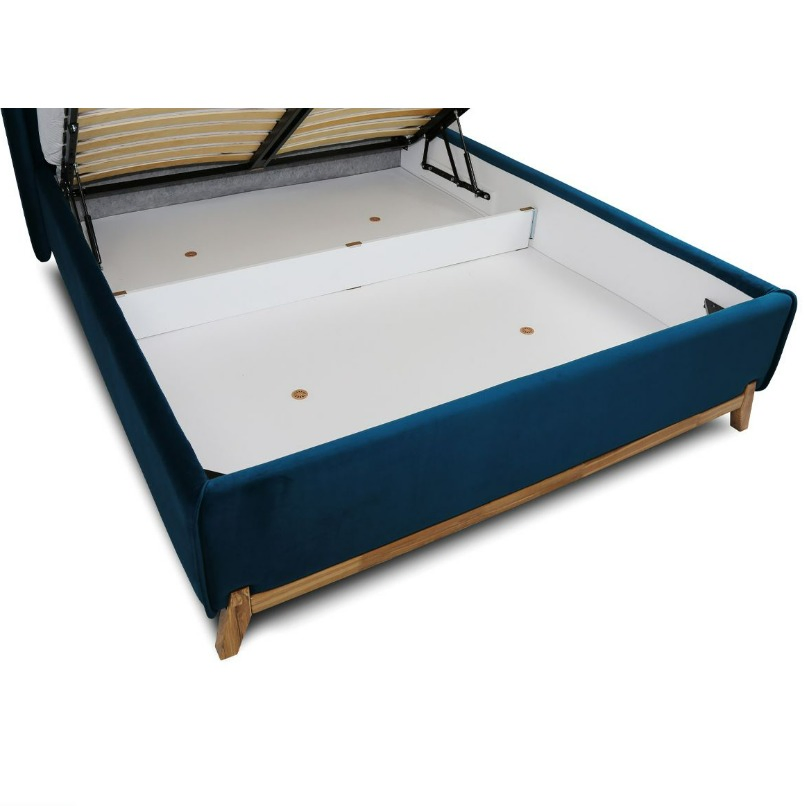 Cama Container Estofada Personalizada para Apartamentos com Espaço de Armazenamento Maximizado