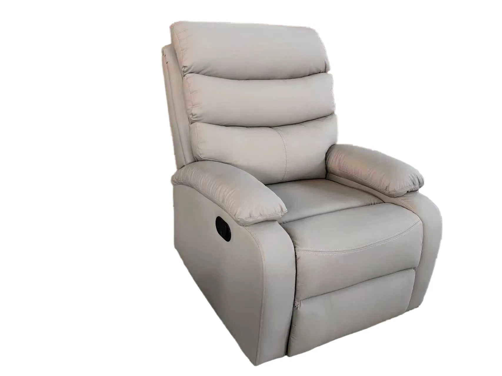 Poltrona reclinável manual de luxo para home theater e sala de estar