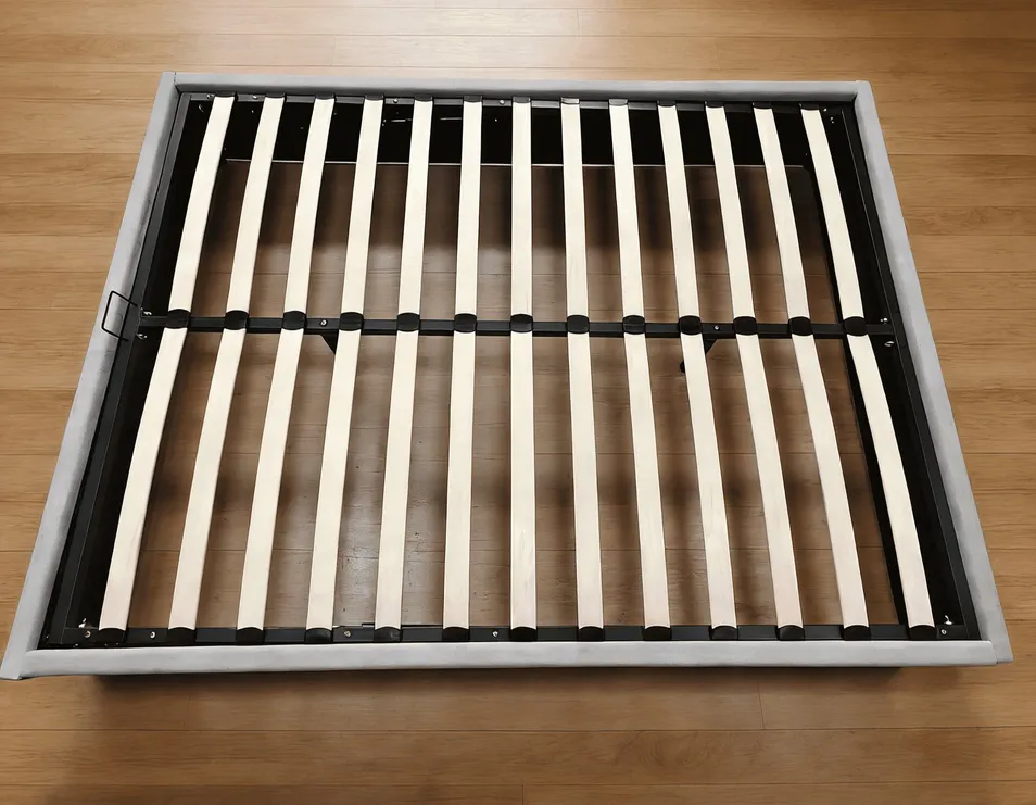 Cama estofada detalhe
