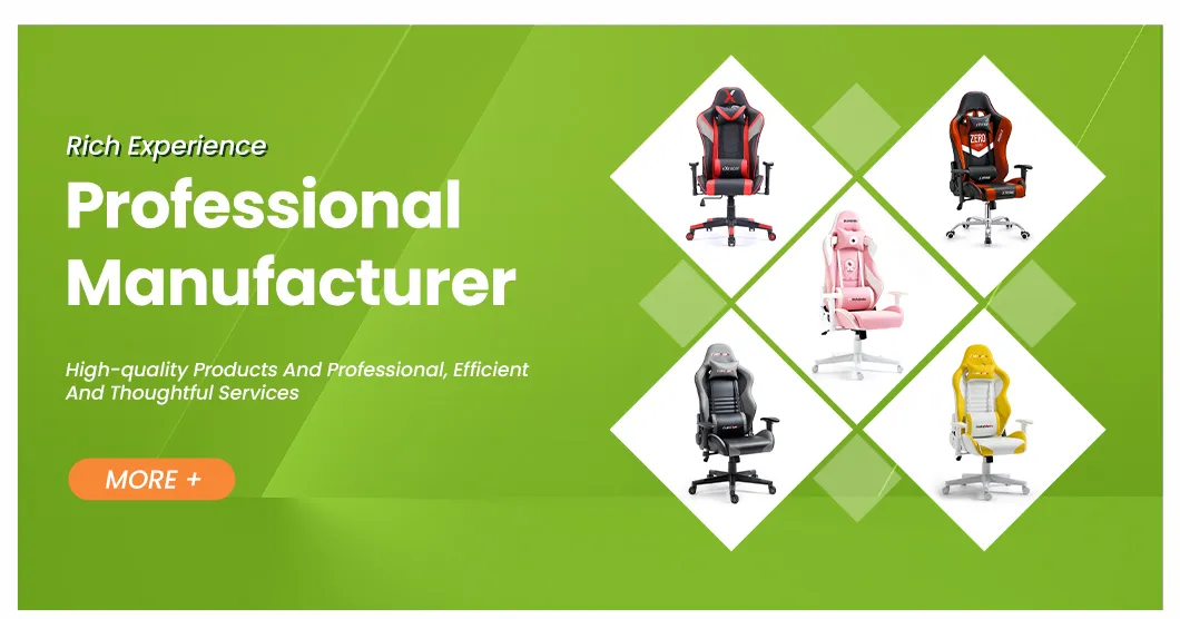 Cadeira de Jogo Racing Alta Ergonomicamente Reclinável