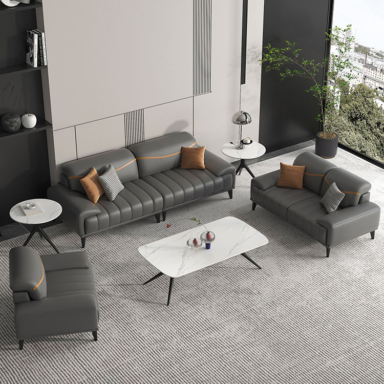 Sofá Liyu Novo Estilo Design Modular Contemporâneo para Escritório Recepção de Negócios Sala de Negociação Conjunto de Sofás Móveis