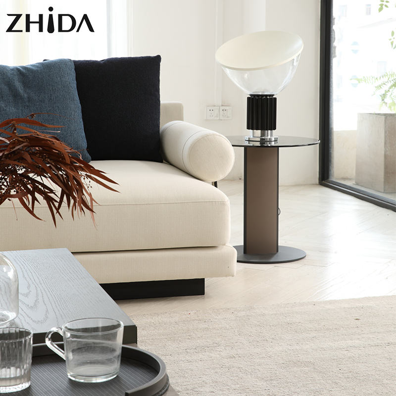 Zhida Modern L Sahpe Sofas Living Room Furniture Fabric Sectional Sofa