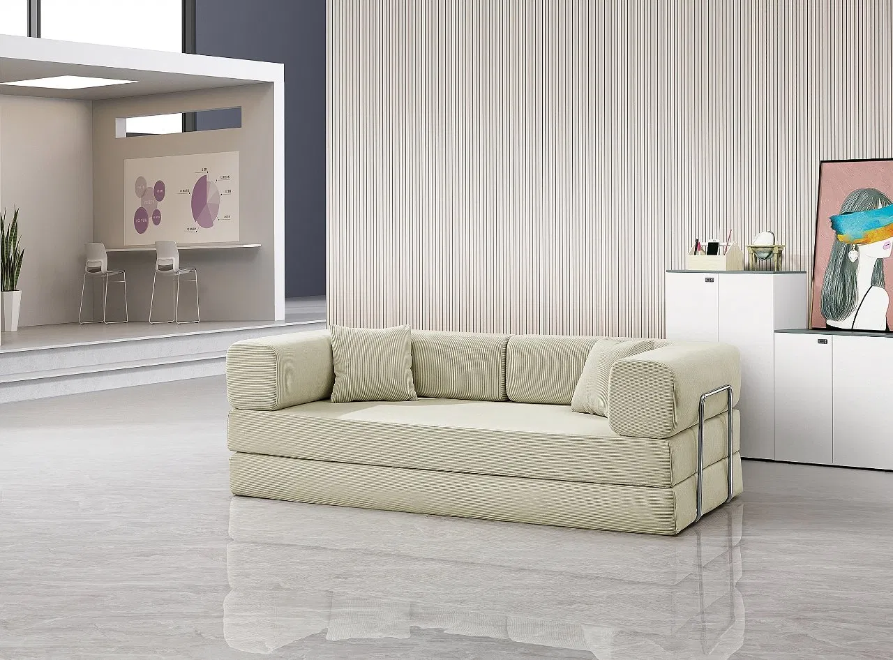 New Compression Furniture Living Room Couch Fabric Sectional Modular Sofa Sleeper Compressed Sofa Set