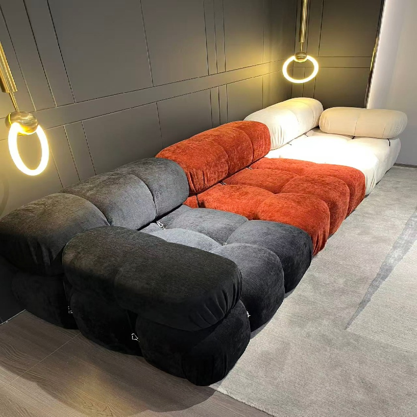 Modular Interlocking Design Customized Cost-Efficient Stylish Living Room Sofa