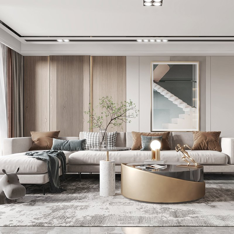 Modern Red Velvet Fabric Corner 3 Seater Sofa Set Living Room Furniture Sleeper Latex Sofa Bed