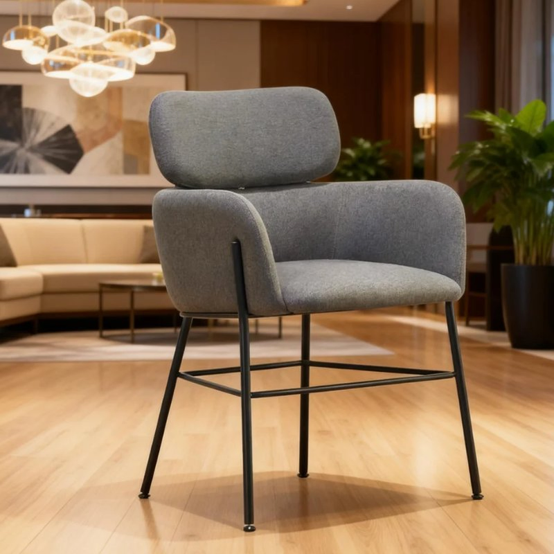 Modern High Quality Hotel Professional Fabric Ergonomic Sleeper Sofa Lounge Chairs