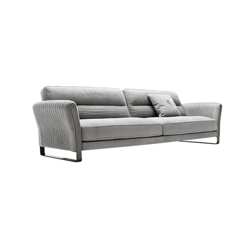 China Factory Luxury Living Room Velvet Fabric Sofa Set for Villa