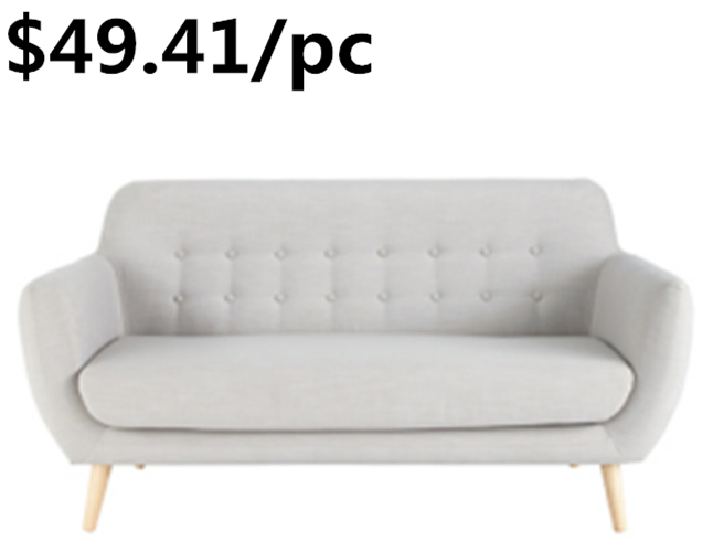 Cheap Soft Leather Fabric Velvet Living Room Foldable Sleeper Sofa