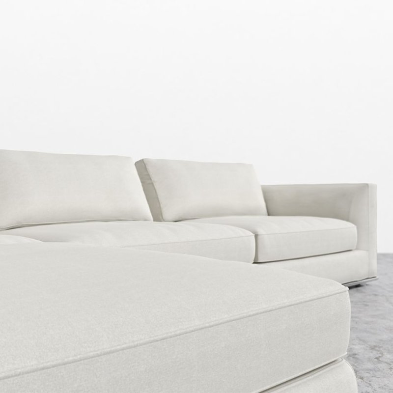 Wholesale Hotel Modern U Shaped Sectional Lobby Furniture Set Villa Home Living Room Cloud Couch Lounge Suite Corner White Leather Fabric Sleeper Sofa Cum Bed