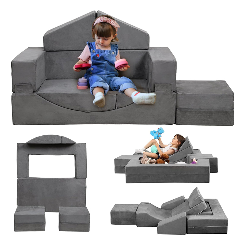 Tenderplayful OEM Soft Creative Versatile Soft Foam Sectional Sofa for Children