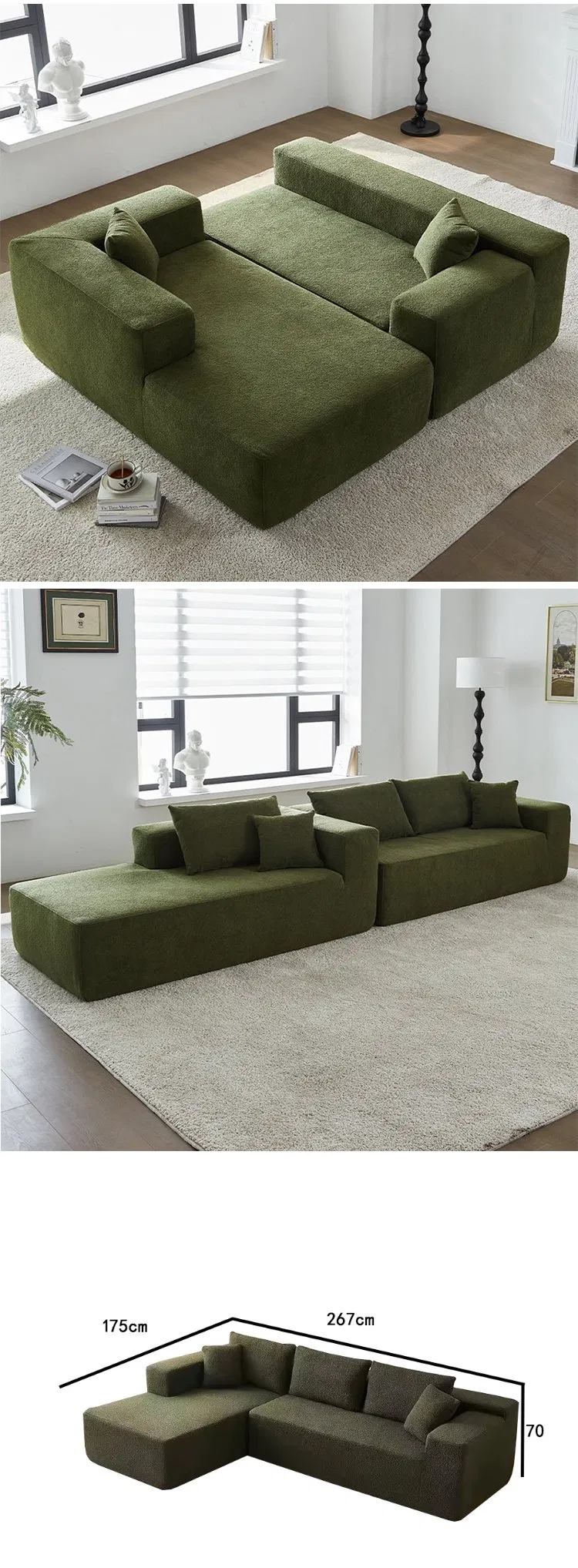 Vacuum Compression Sofa Display