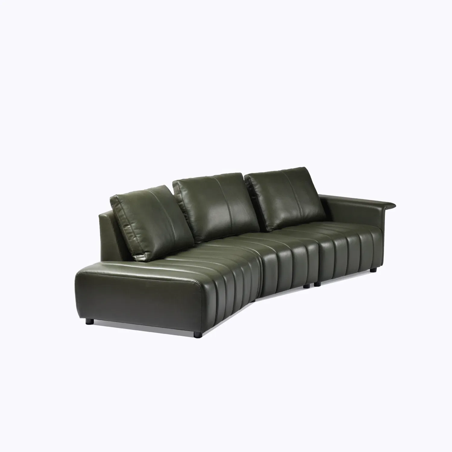 Factory Directly Easy Clean Sectional Leather Sofa for Sale