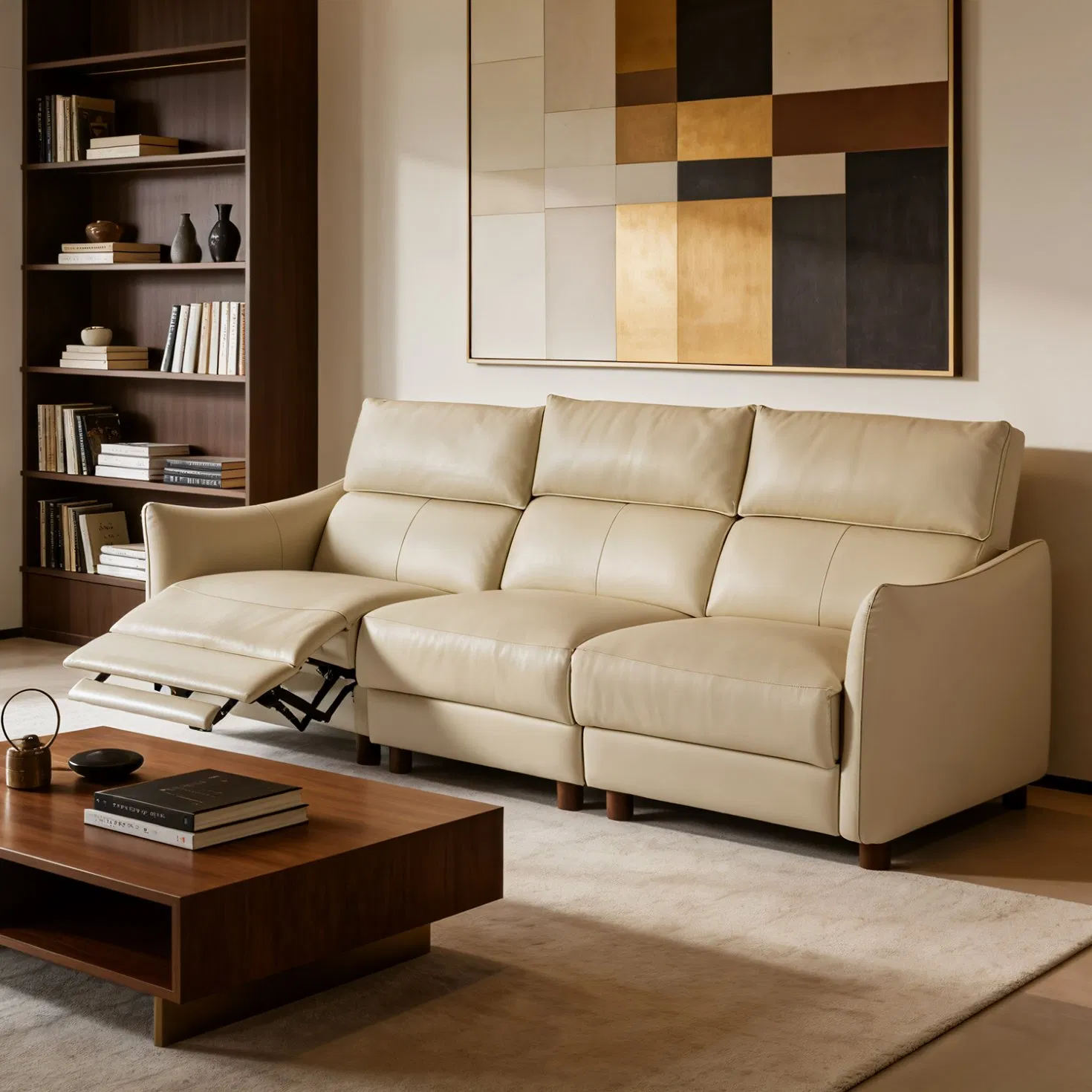 Condition New Multi-Functional Leather Sofa for Living Room