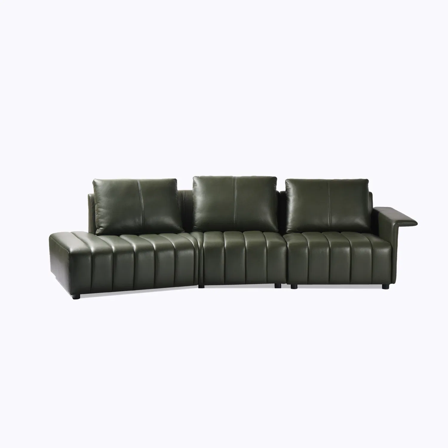 Factory Directly Easy Clean Sectional Leather Sofa for Sale