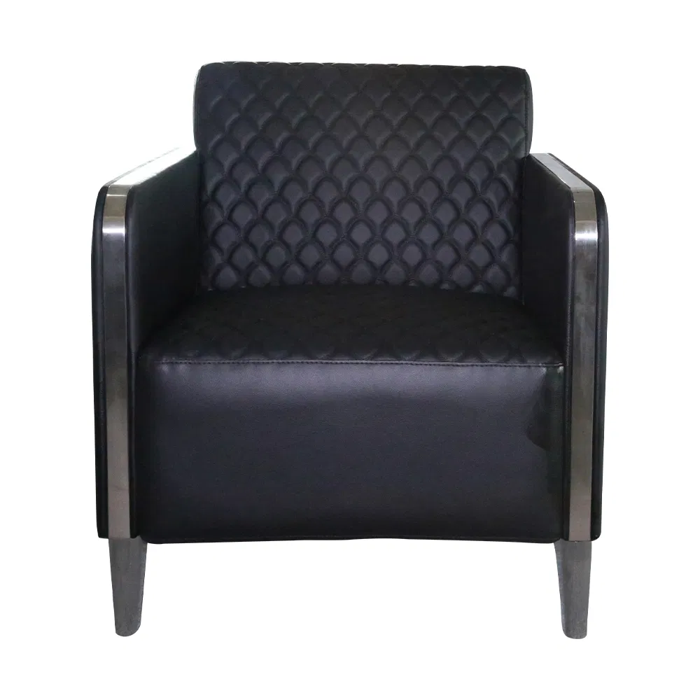 Single Sofa Minimalist Style Upholstered Sofa 1+1+3 Seater Leather Office Sofa Set Disassembly Sofa