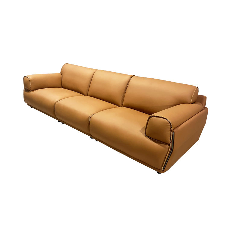 Modern Italy Chesterfield Synthetic Leather Sofa for Elegant Living Spaces
