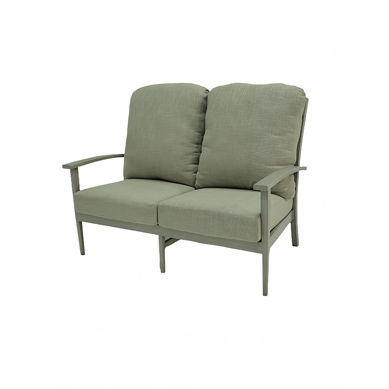 Factory Wholesale Home Patio Garden Loveseat Set Aluminum Outdoor Furniture Hotel Waterproof Luxury Rope Sofa