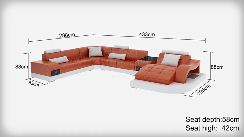 Italian Sectional Sofa