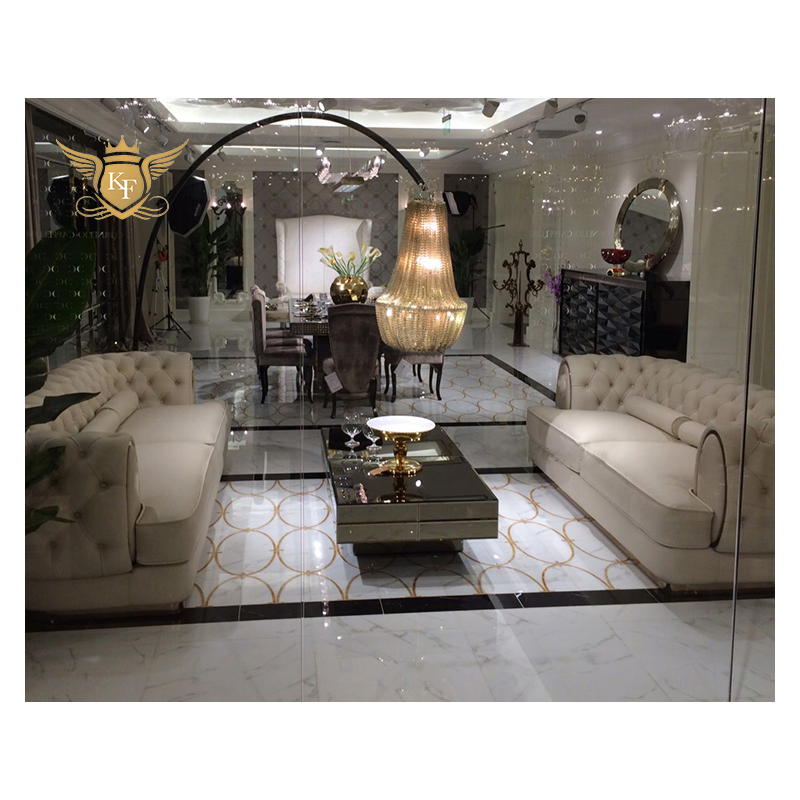 Italian Nordic Chesterfield Luxury Modern Indoor Couch Living Room Furniture 3 Seater Sofa