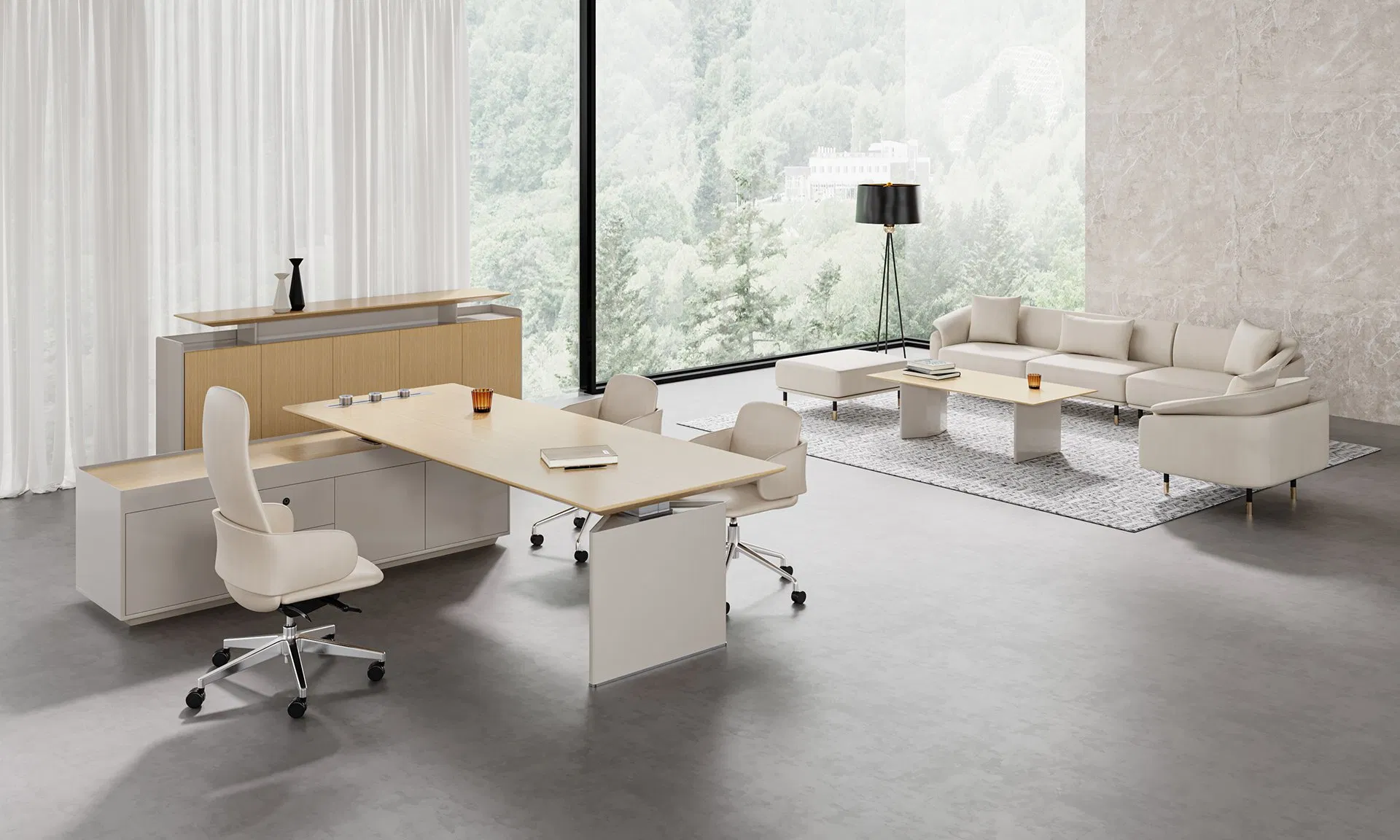 Leather Loveseat View 6