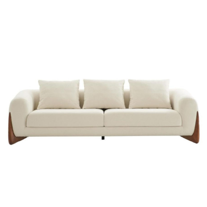 Legless Single Luxury Leisure Modern Indoor Lazy Material Wool Fabric Chair