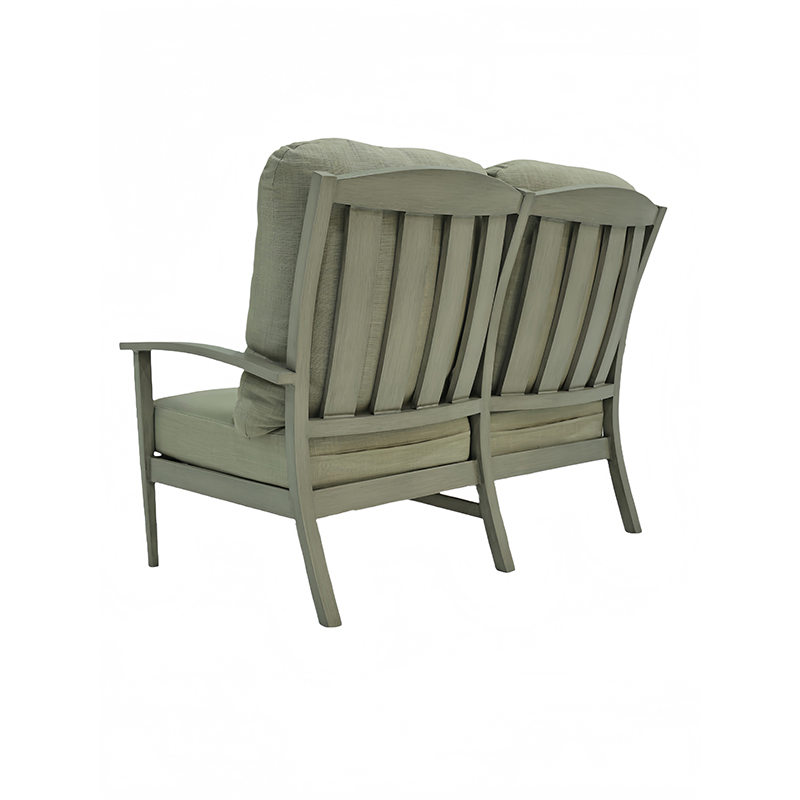 Factory Wholesale Home Patio Garden Loveseat Set Aluminum Outdoor Furniture Hotel Waterproof Luxury Rope Sofa