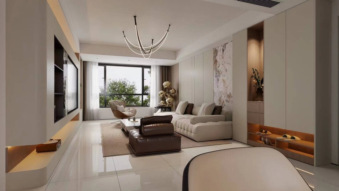 Contemporary Loveseat Couch for Apartment or Villa Spaces