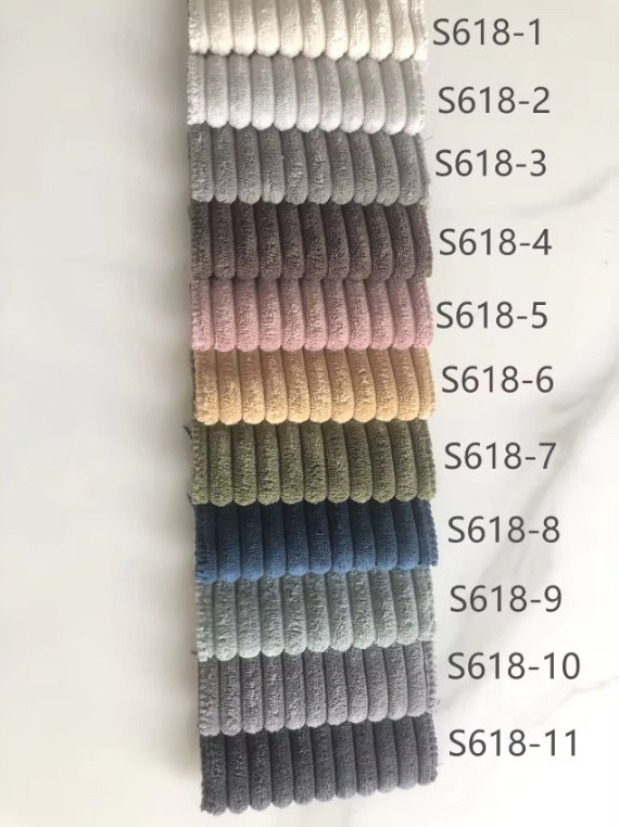 Flannelette Living Room Home Furniture L-Shaped Sofa in Modern Design