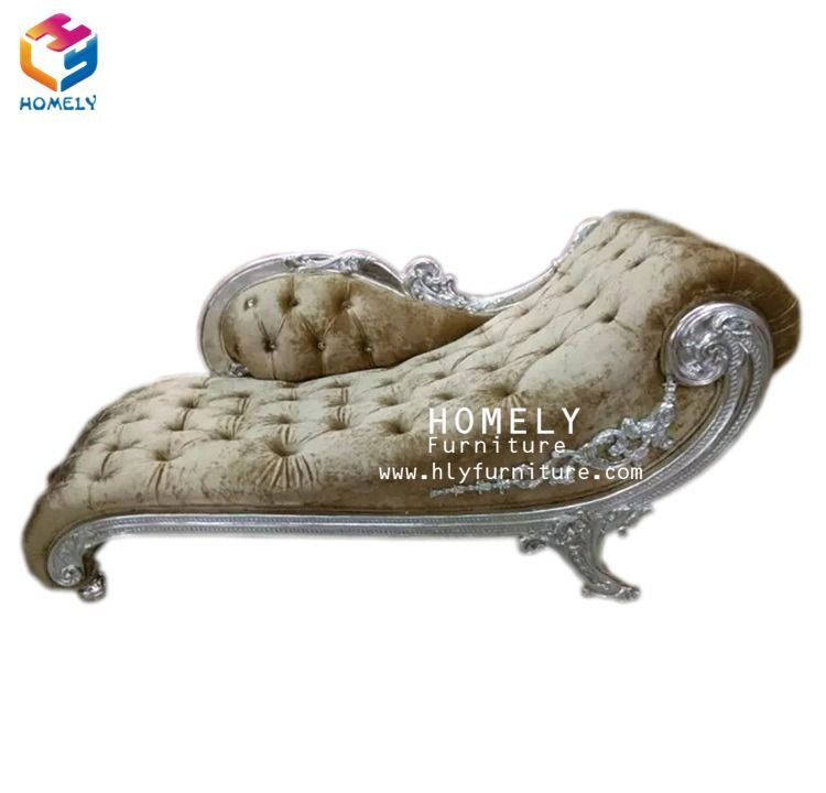 Leather Chesterfield Chaise Lounge Sofa Chair for Wedding/Party/Hotel
