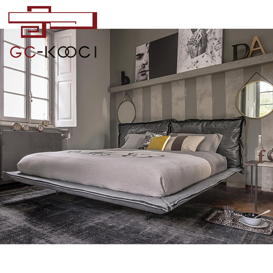 Factory Direct Luxury Recliner Sleeper Sofa with Genuine Leather