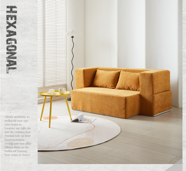 Compression Sealed Vacuum Package Sponge Spring Compressed Sofa Sleeper Sofa Modern Sofa Bed for Living Room