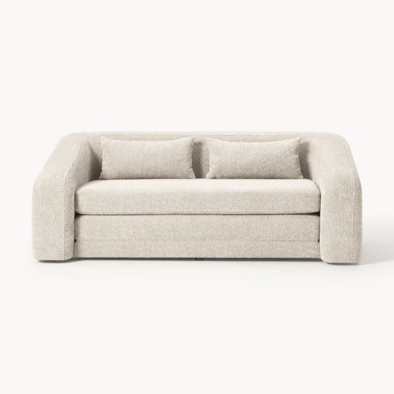 Fodable Fabric Sofa Couch Day Bed Hotel Home Furniture Living Room Recliner Sleeper Sofa Bed