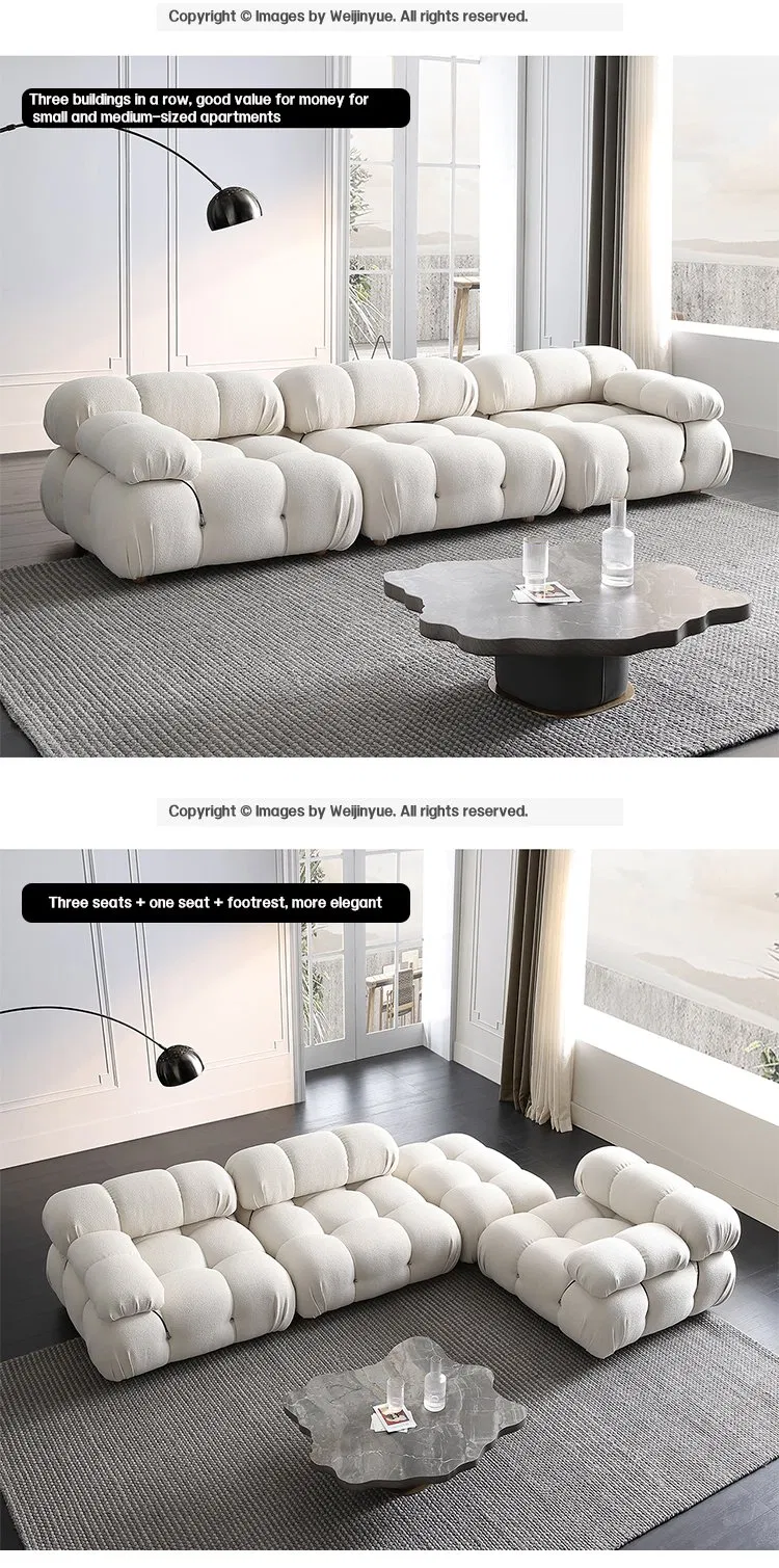 Modular Fabric Sofa Display