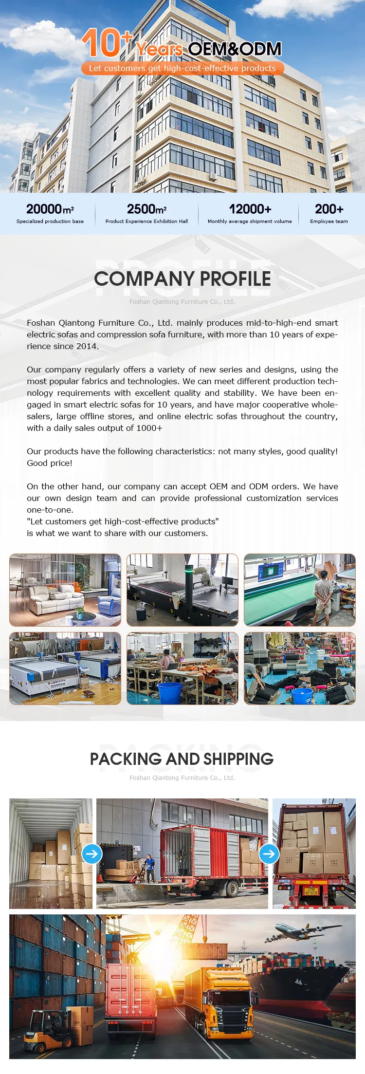 Packing and Delivery