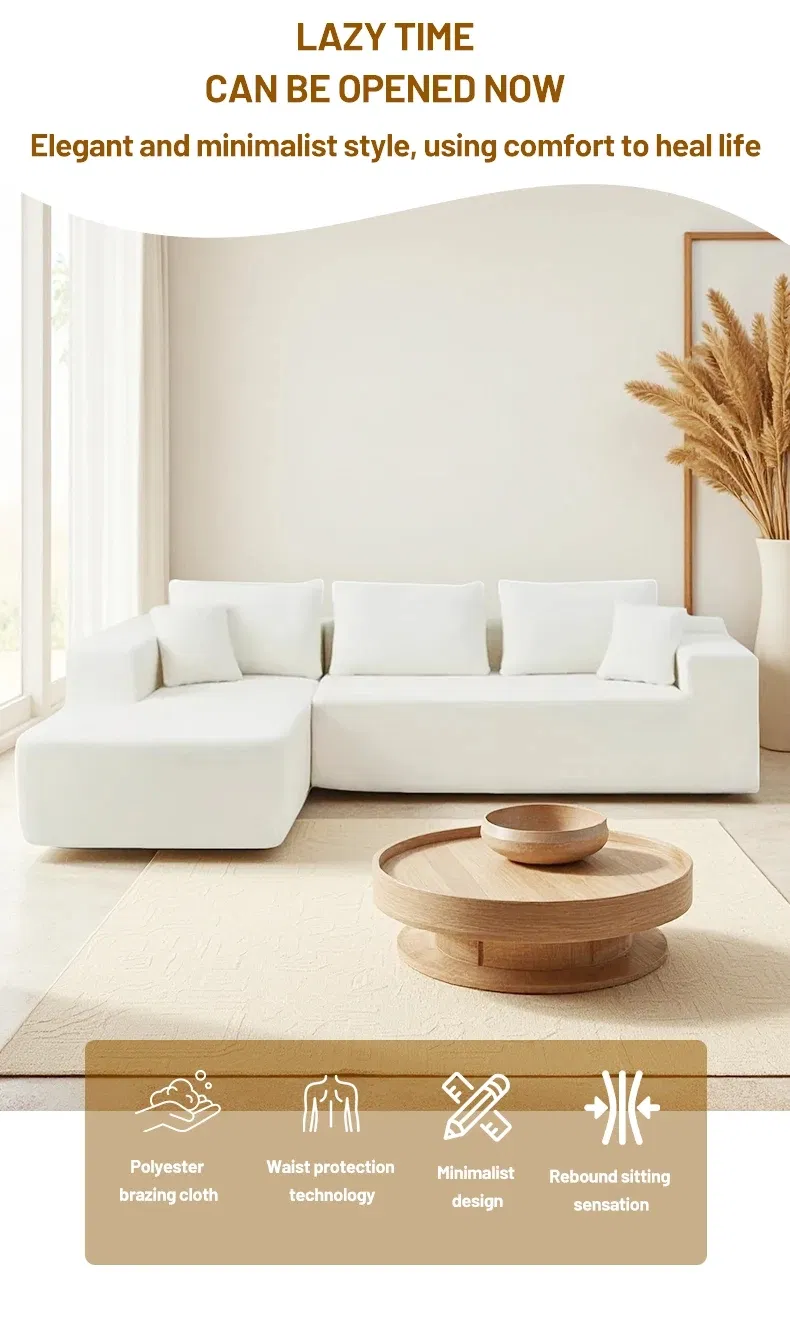 L-Shaped Modular Sofa Detail 1