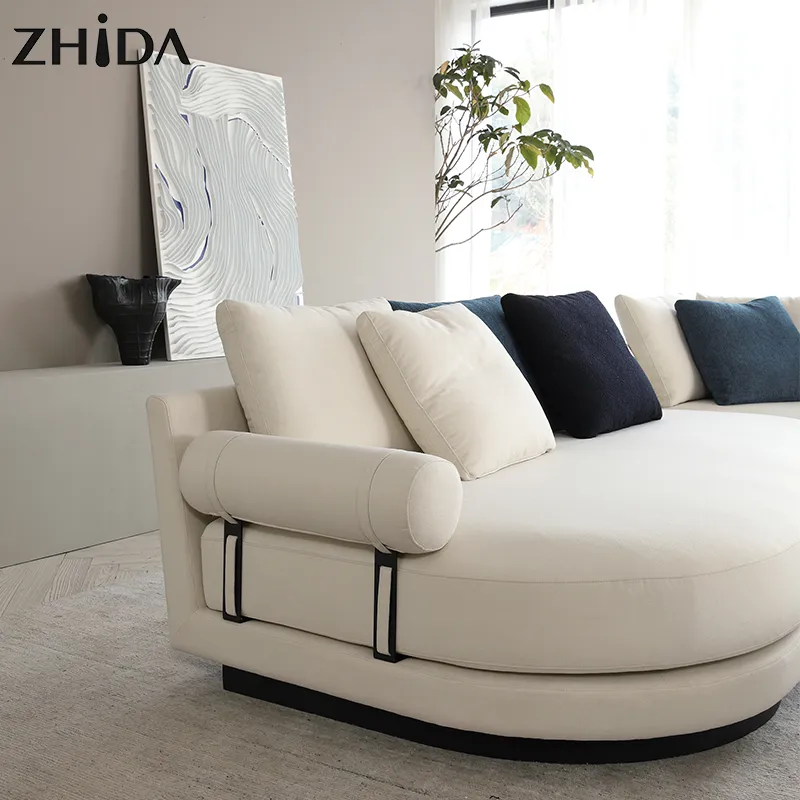Modern L Shape Sofa Detail 1