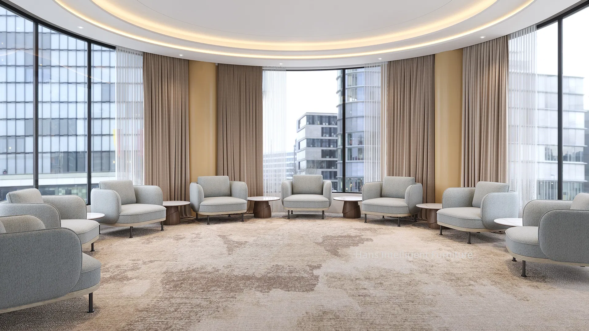 Durable Leisure Sofa Loveseat for Home and Office Furniture