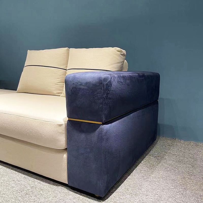 Luxury Living Room Sofas with Marble Italian Genuine Leather Sectional Sofa Set Furniture Leather Sofa Modern