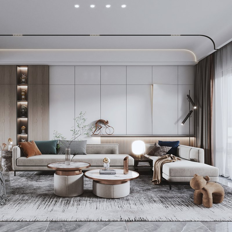 Modern Red Velvet Fabric Corner 3 Seater Sofa Set Living Room Furniture Sleeper Latex Sofa Bed