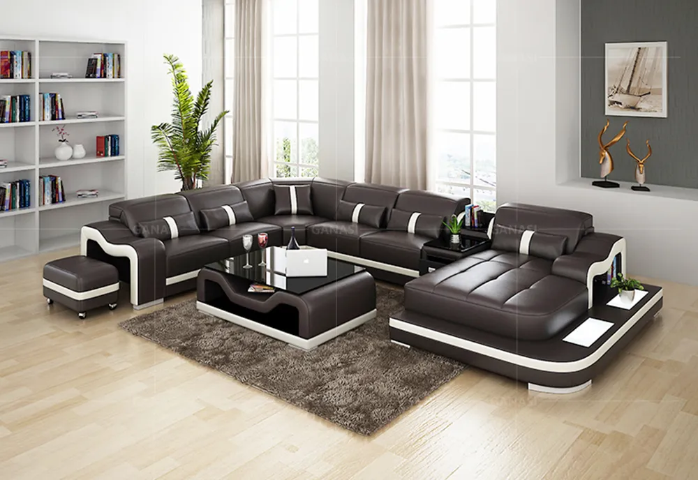 Modern Leather Sofa