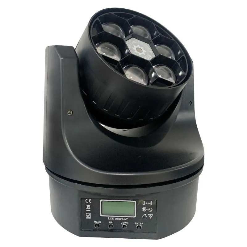 6X12W Luz de Cabeça Móvel LED Mini B-Eye com Ponto Laser