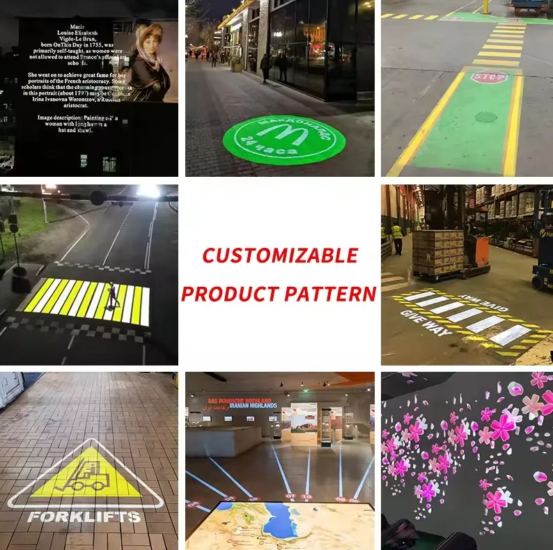 Projetor Gobo LED Padrões de Árvore de Natal Alta Definição Lente Dupla Revestida Projetor de Luz Gobo