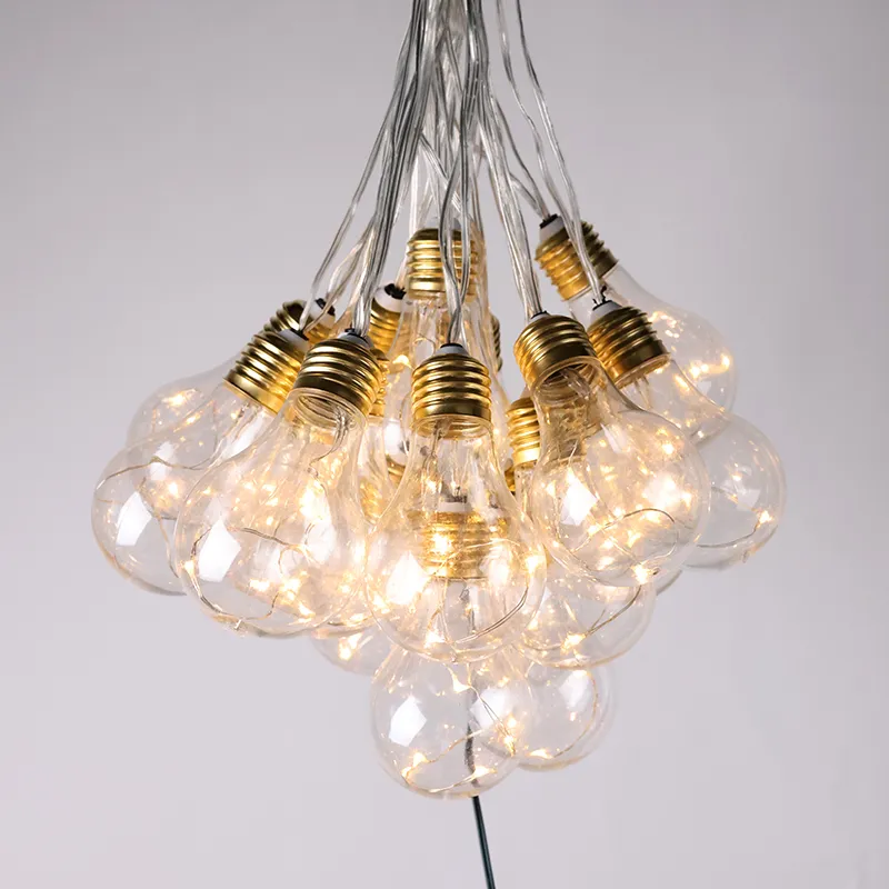 Corda de Luz LED Transparente para Jardim ao Ar Livre à Prova d'Água com CE RoHS