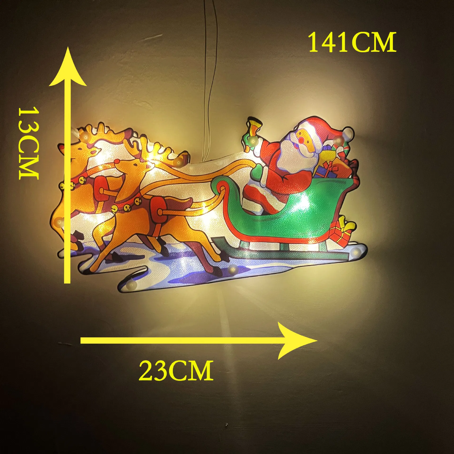 Fitas de Luzes de Natal LED com Bateria Iluminação de Férias Luzes de Natal para Interior Decoração de Casamento Festa em Casa Aniversário